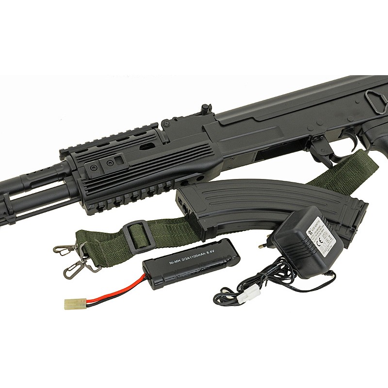 Cyma Cm Ak Tactical Ris Airsoft Aeg Rifle