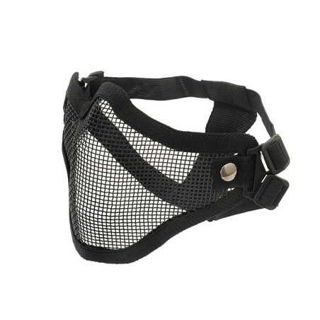 Tactical Strike Mesh Half Face Mask Black