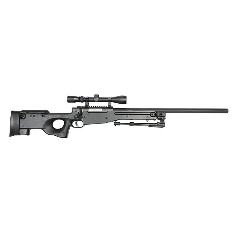 WELL Sniper Rifle MB-01/08 BLACK Spring Rifle