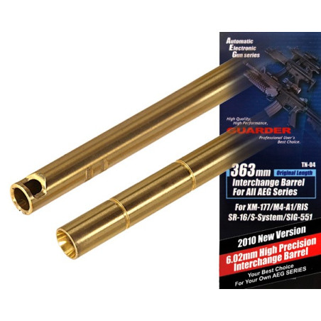 HIGH PRECISION 6.02 INTERCHANGE BARREL 363 MM FOR M4 [GUARDER]