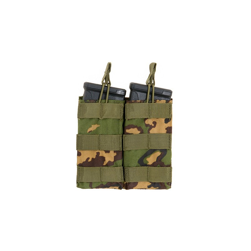 Open Top Double  5.56 MAG Pouch Compatible with all MOLLE