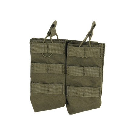 Open Top Double 7.62x39 AK Mag Pouch Compatible with all MOLLE
