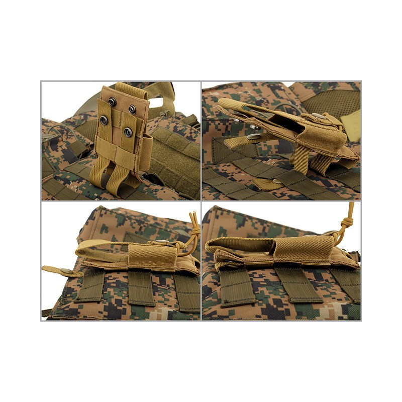 Modular 7.62/.308 Open-Top Triple Magazine Pouch airsoft rifle