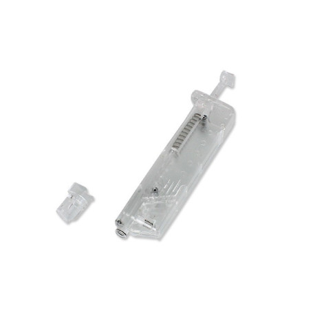 High Capacity BB speed Loader (100rds, 6mm pellets) transperant