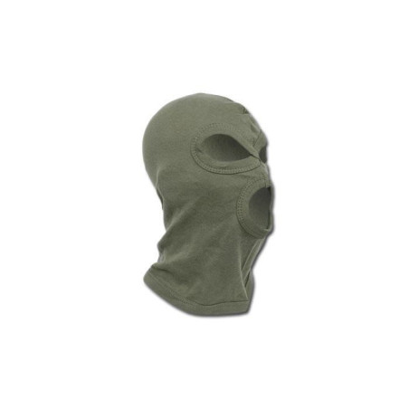 MFH - Balaclava - Cotton - 3 Holes - Green