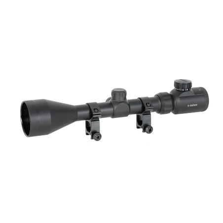 Scope 3-9x50EG with high mounting rings
