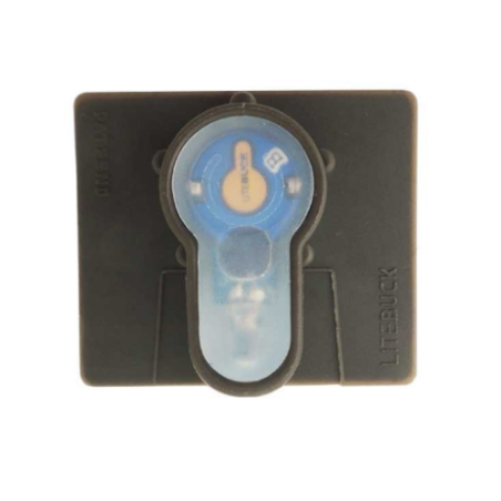 LITEBUCK Velcro Hook Led Base Strobe Light (OD, Blue LED)
