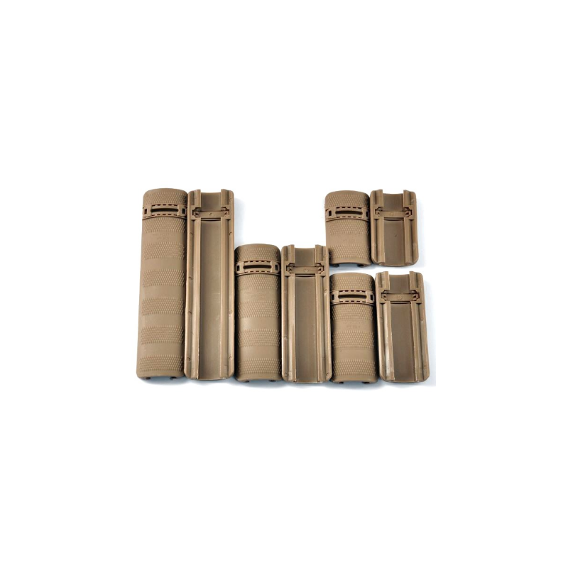 Rail Covers 8pcs/Pack Dark Earth