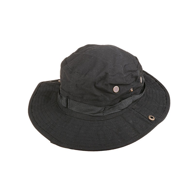 black boonie cap