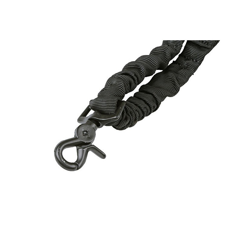 Elastic Bungee Snap Hook CQB Rifle Sling Black