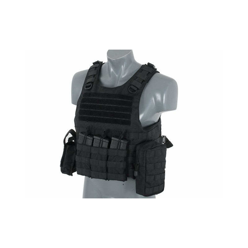 LIGHTWEIGHT AAV FSBE ASSAULT VEST SYSTEM V2 - BLACK