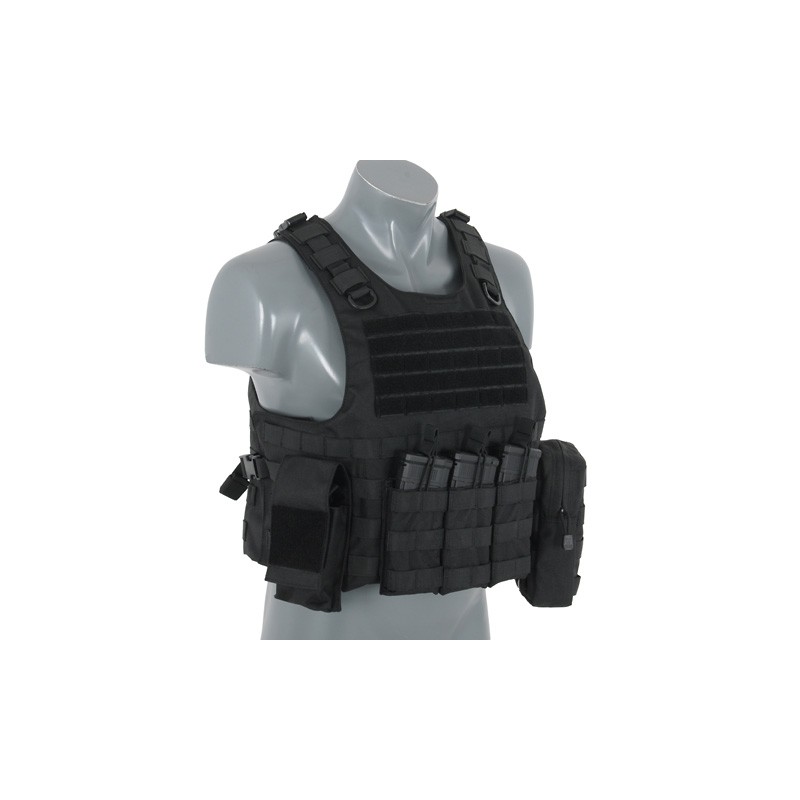 LIGHTWEIGHT AAV FSBE ASSAULT VEST SYSTEM V2 - BLACK