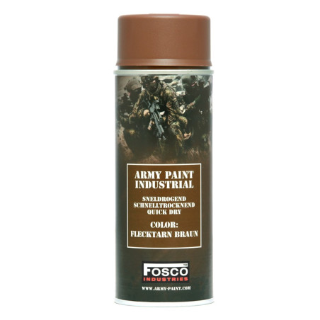 FOSCO Camouflage Spray Paint-FLECKTARN BRAUN
