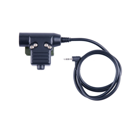 Z Tactical Peltor Headset Cable & PTT Z113 (U94) PTT Military Standard Version