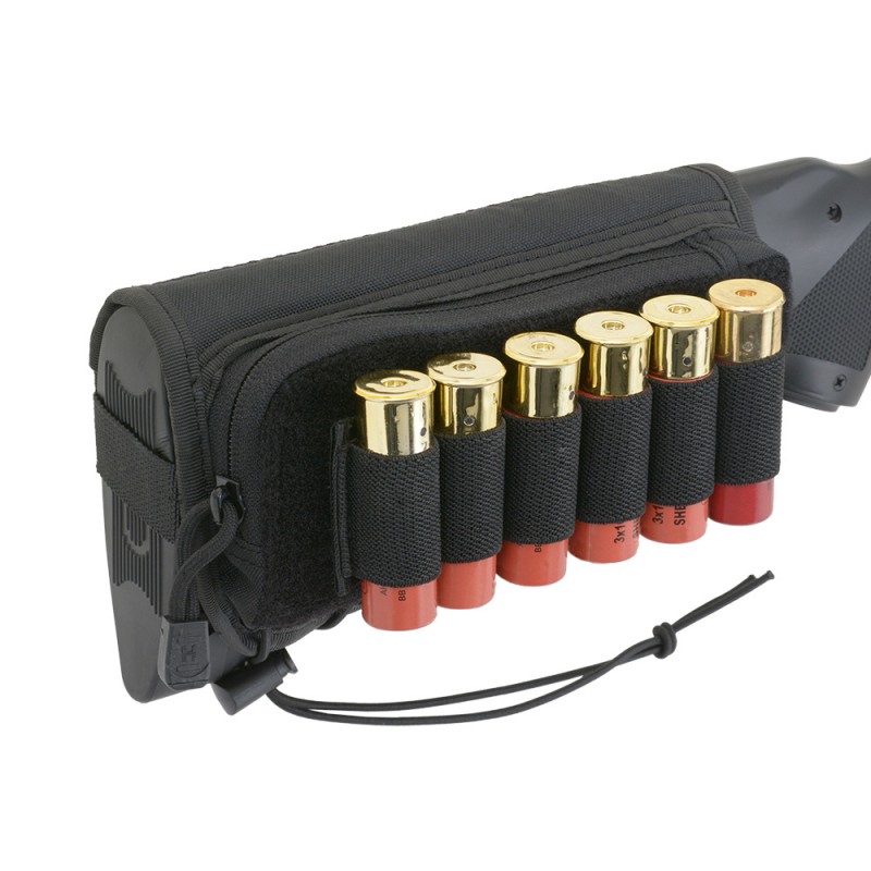 RIFLE/SHOTGUN STOCK Pouch PACK BLACK