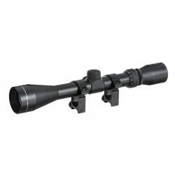 SCOPE 3-9X40 WITH HIGH MOUNT RINGS