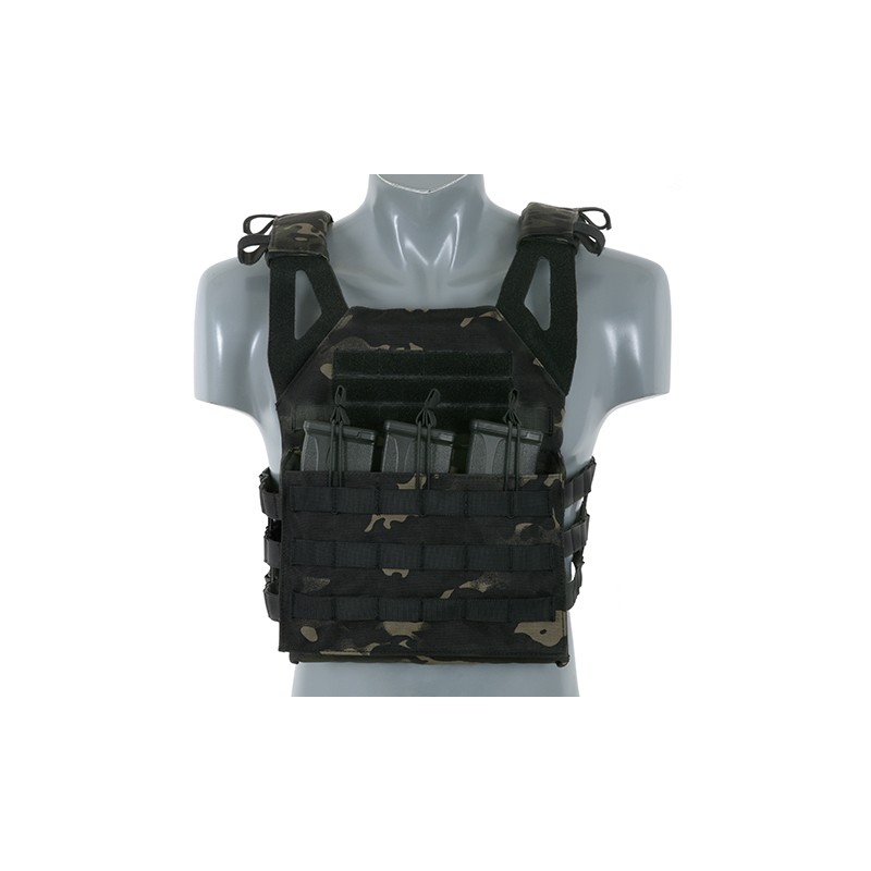 Dummy Soft Armor Inserts Tactical Molle Vest 8fields Simple Plate Carrier 