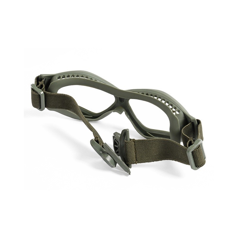 Helmet Mounted Tactical Goggle OD
