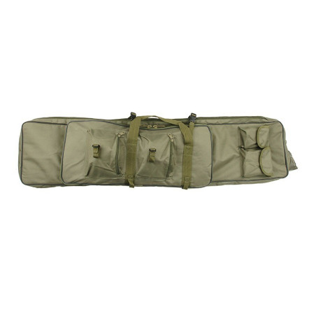 Military double rifle gun case 120cm Olive airsoft