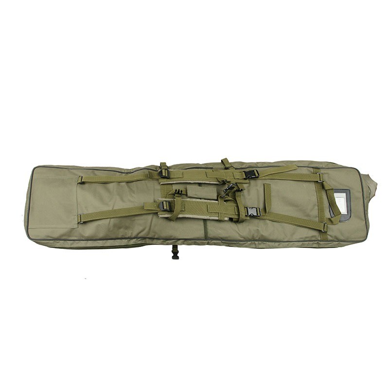 Military double rifle gun case 120cm Olive airsoft