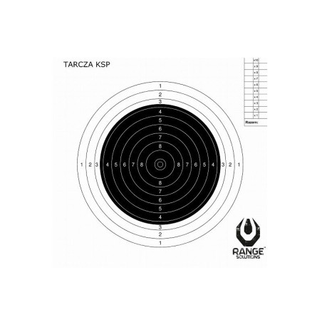 Sports Carbine 50m Target - 1 Piece