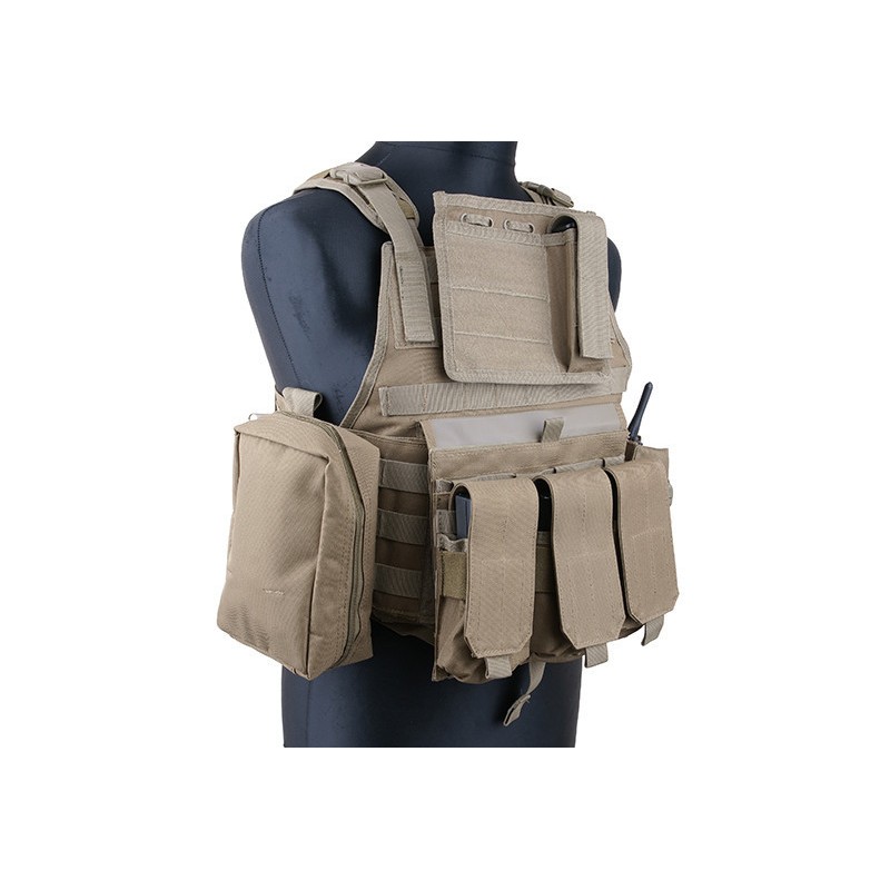 Plate Carrier Type Vest - Coyote