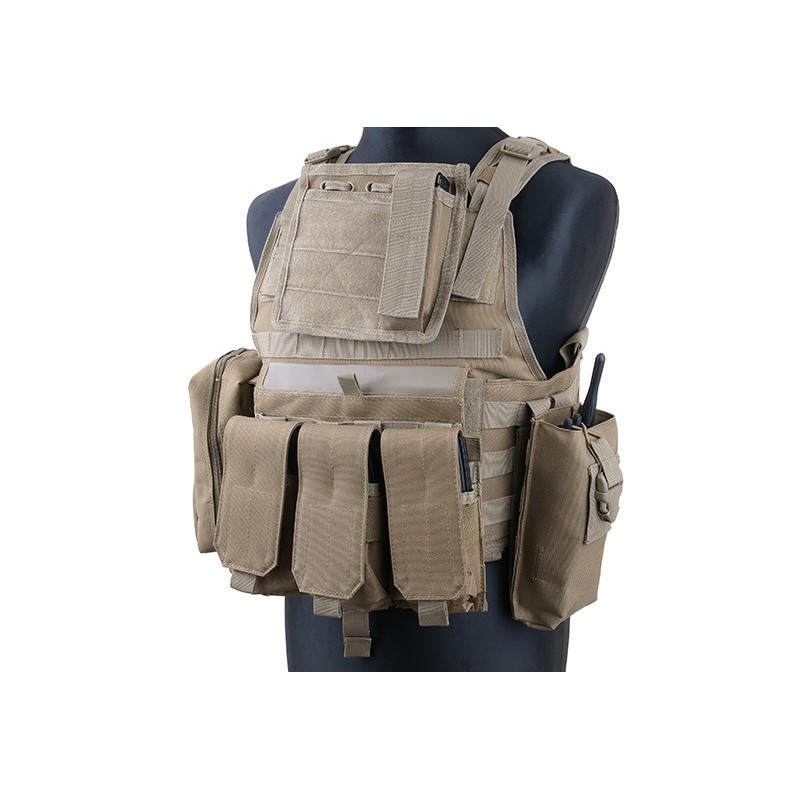 Plate Carrier Type Vest - Coyote