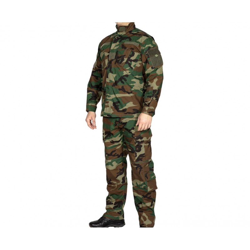 Army Navy Camo Woodland ACU Uniform Set