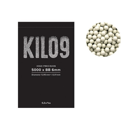 0,20g Precision 6mm Airsoft BB - 5000rd [KILO9]