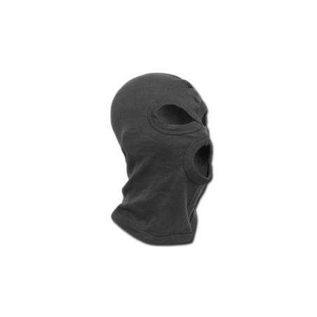 MFH - Balaclava - Cotton - 3 Holes - Black