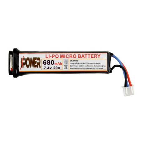 AEP BATTERY LI-PO 680MAH 7,4V 20C MICRO [IPOWER]
