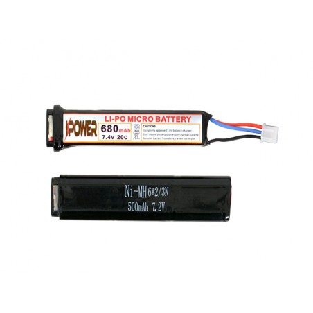 Airsoft Batteries Matrix 7.4v 680mAh LiPo Battery For Tokyo Marui AEP Airsoft Guns Guns Model Mini Deans - View #9