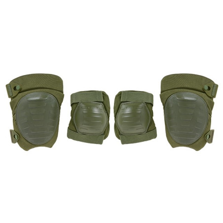 MILITARY KNEE ELBOW PADS SET - Olive