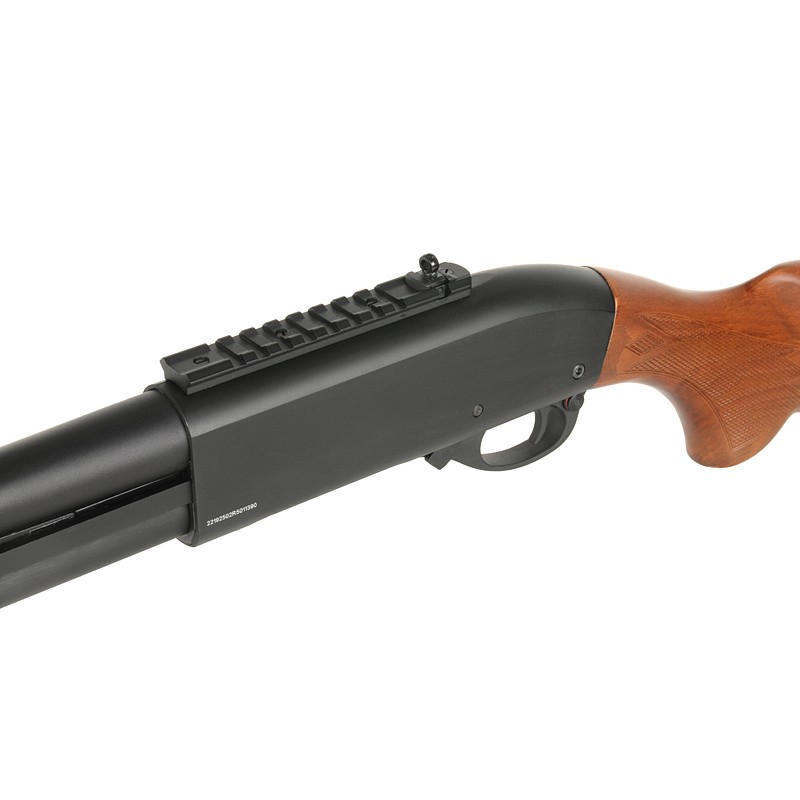 M8870 SHOTGUN - REAL WOOD - FULL METAL (GREEN GAS POWERED) [GOLDEN EAGLE]