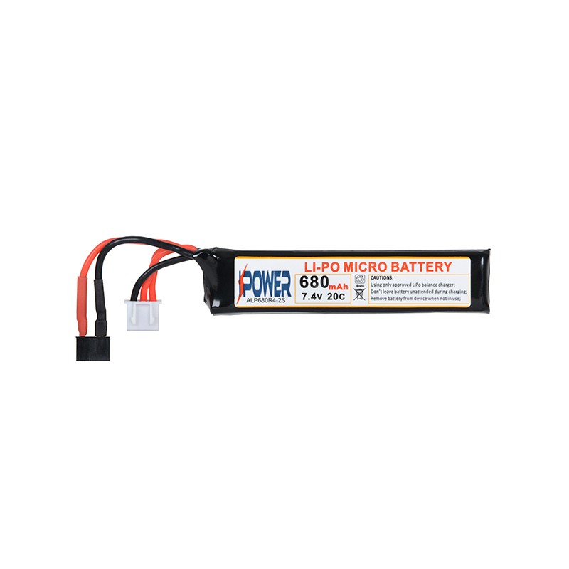 Batterie Li-Po 1500mAh 7,4V 20/40C T-connector [8FIELDS