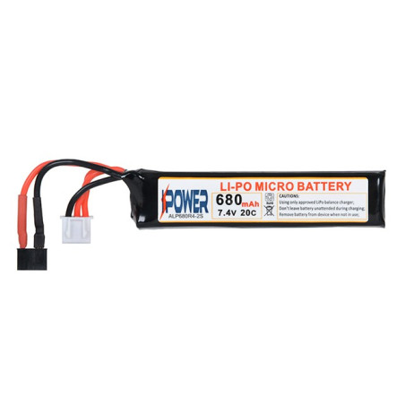 AEP BATTERY LI-PO 680MAH 7,4V 20C MICRO - DEANS [IPOWER]