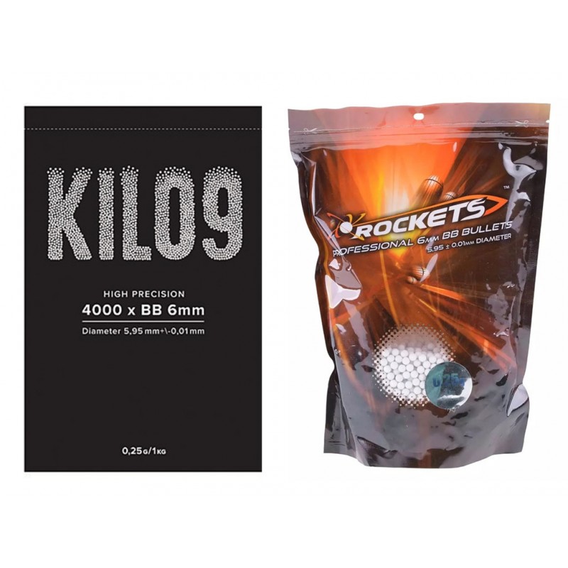 Professional 0,25g BBs - 1kg (4000rds)