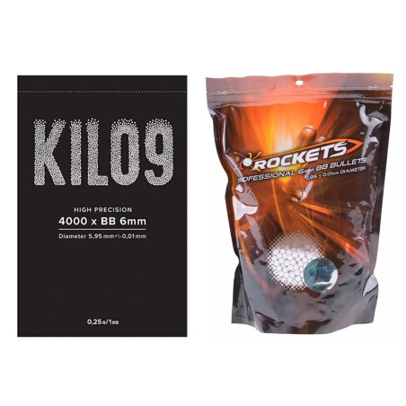 Professional 0,25g BBs - 1kg (4000rds)