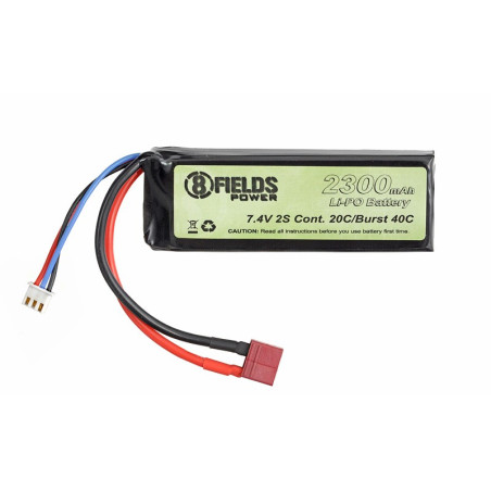Li-Po Battery2300mAh 7,4V 20/40C - T-CONNECTOR (DEANS)