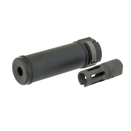 126MM QD SILENCER W/ FLASH HIDER - BLACK