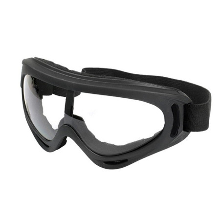 AIRSOFT TACTICAL GOGGLE V2 - BK/CLEAR [PJ]