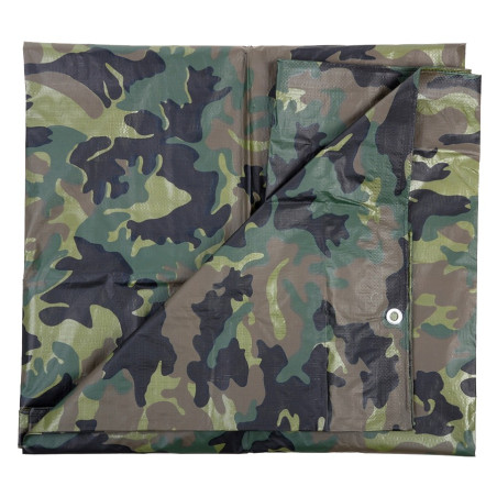 Tarpaulin  2.8 x 4 m Woodland