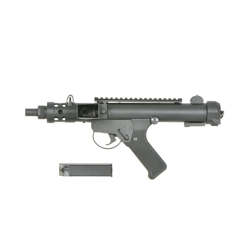 MK7 STERLING SUBMACHINE GUN REPLICA - BLACK [S&T]