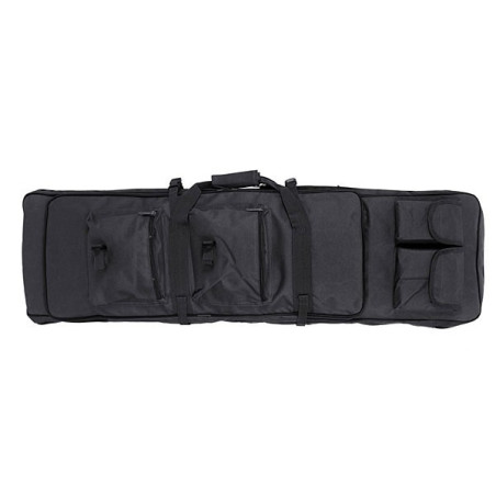 Double Rifle case 96cm long - BLACK