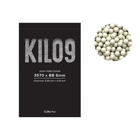 0,28g Precision 6mm Airsoft BB - 3570rd [KILO9]