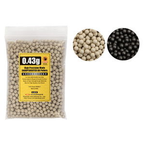 High Precision Made 0.43g BB Pellets (1000 rounds, Bag) [GUARDER]