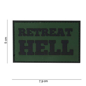 Patch 3D PVC Retreat Hell