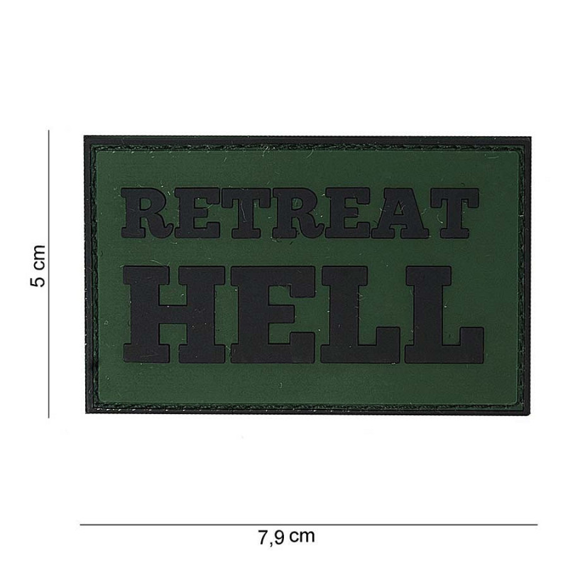 Patch 3D PVC Retreat Hell