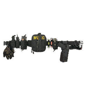 Rigid Combat Belt MOLLE - Olive [8FIELDS]