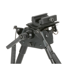 Adjustable 11-Level Bipod with RIS Rail Adapter [Rokstad]